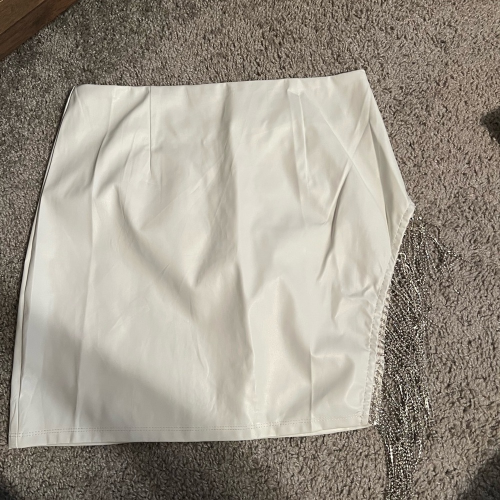 Windsor Ivory Mini Skirt